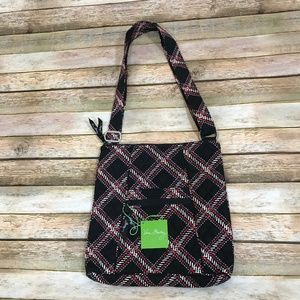 Vera Bradley Hipster Crossbody Purse Minsk Plaid